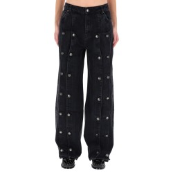 JEANS WITH BUTTON DETAIL