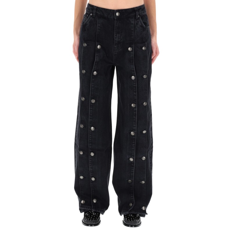 JEANS WITH BUTTON DETAIL