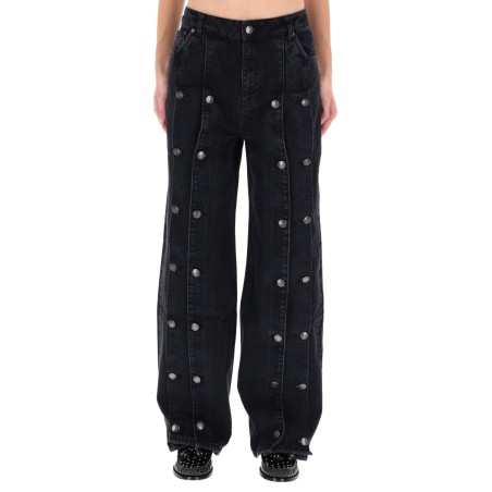 JEANS WITH BUTTON DETAIL