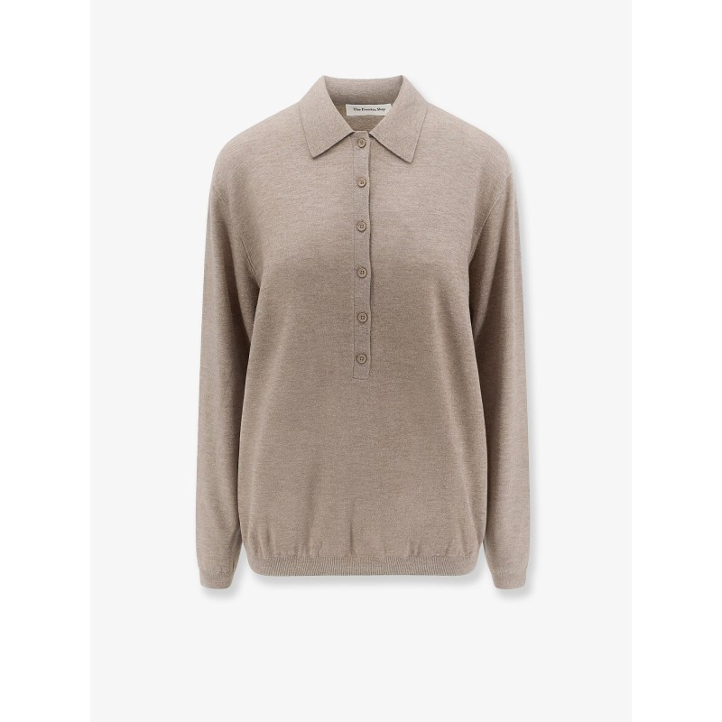 Tala wool blend polo shirt