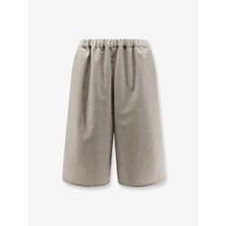 Nelis mélange virgin wool bermuda shorts