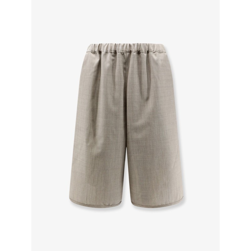 Nelis mélange virgin wool bermuda shorts