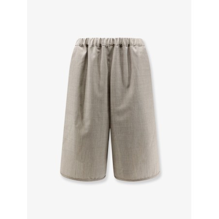 Nelis mélange virgin wool bermuda shorts