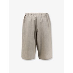 Nelis mélange virgin wool bermuda shorts