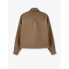 Arlen satin boxy shirt
