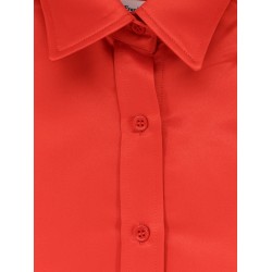 Arlen satin boxy shirt