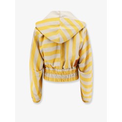Cotton and linen jacket