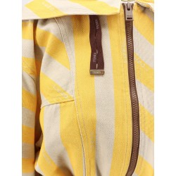 Cotton and linen jacket