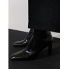 Leather boots