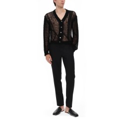 CARDIGAN TRAFORATO