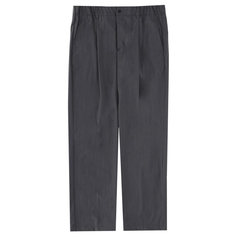 WOOL BLEND TAILORED PANTS