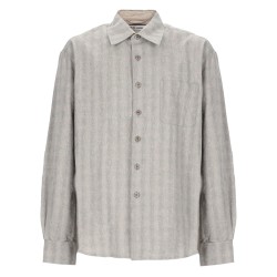 CAMICIA IN COTONE MISTO LINO
