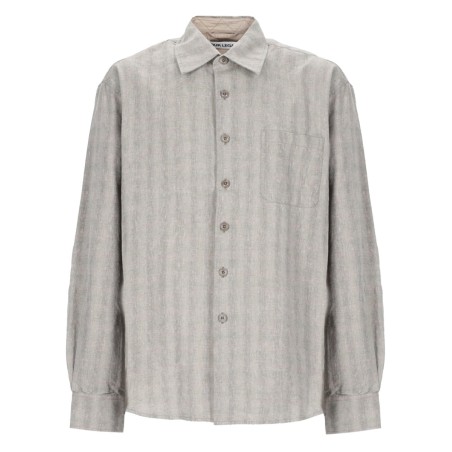 CAMICIA IN COTONE MISTO LINO
