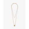 Paula's Ibiza -Anagram Bombè Brass Necklace