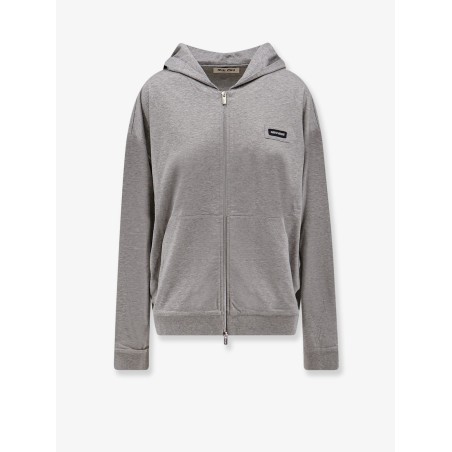 Mélange jersey sweatshirt
