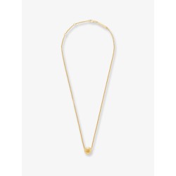 Paula's Ibiza -Anagram Pebble silver necklace