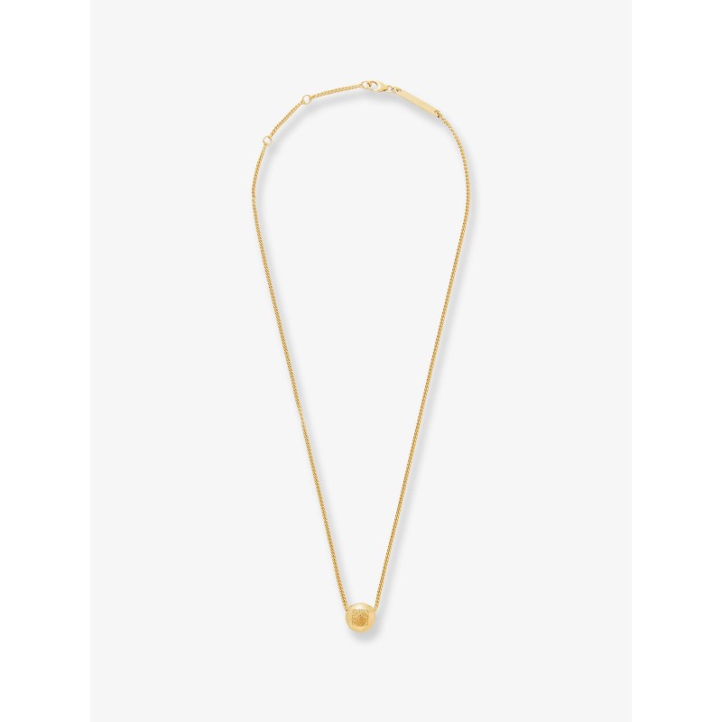 Paula's Ibiza -Anagram Pebble silver necklace