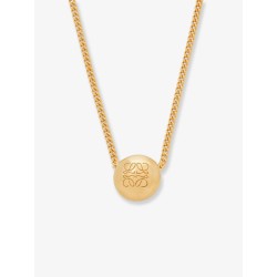 Paula's Ibiza -Anagram Pebble silver necklace