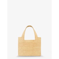 Paula's Ibiza -Loewe Front Mini Raffia Handbag