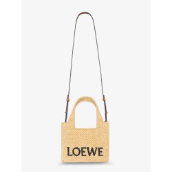 Paula's Ibiza -Loewe Front Mini Raffia Handbag