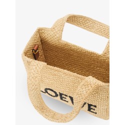 Paula's Ibiza -Loewe Front Mini Raffia Handbag