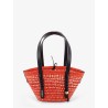 Paula's Ibiza -Braid Basket Small Small Iraca Palm Leaf Shoulder Bag