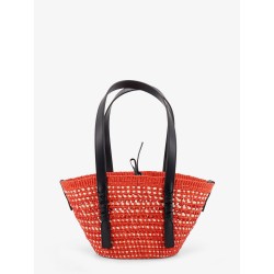 Paula's Ibiza -Braid Basket Small Small Iraca Palm Leaf Shoulder Bag