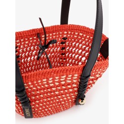 Paula's Ibiza -Braid Basket Small Small Iraca Palm Leaf Shoulder Bag