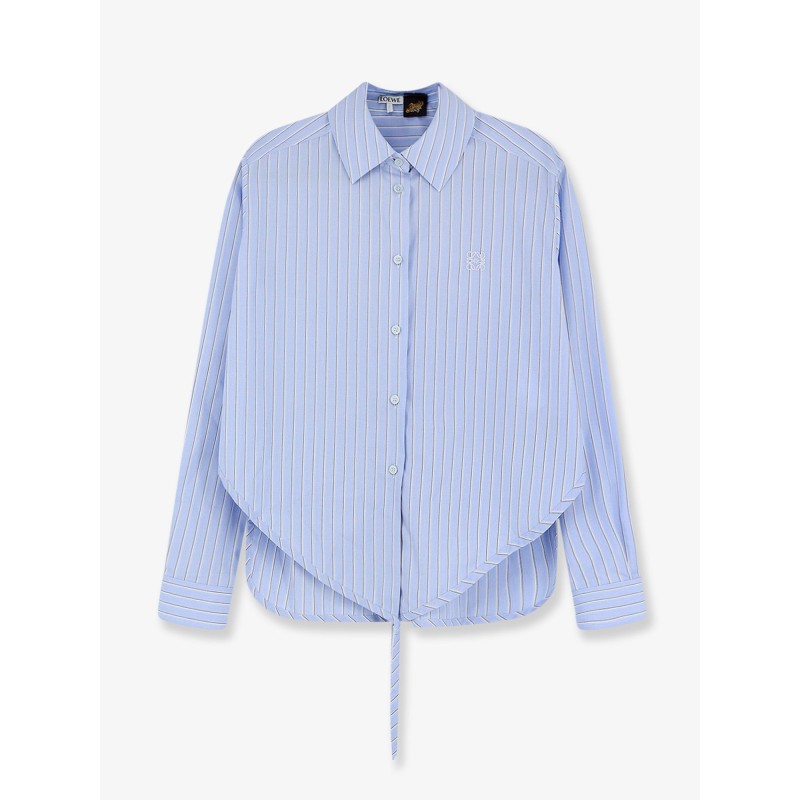 Paula's Ibiza - Pajamas striped cotton shirt