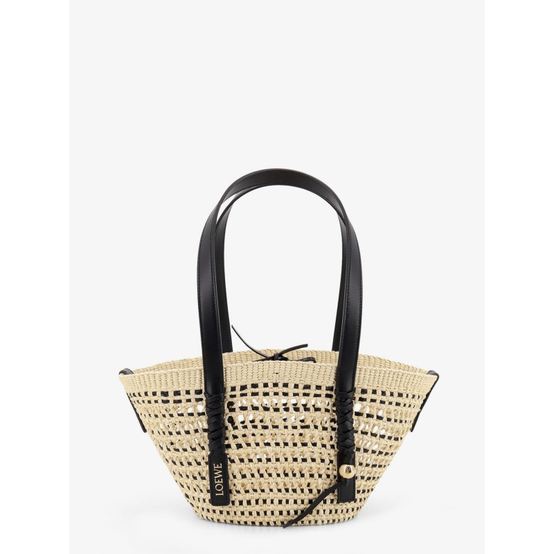 Paula's Ibiza -Braid Basket Small Iraca Palm Leaf Shoulder Bag