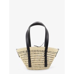 Paula's Ibiza -Braid Basket Small Iraca Palm Leaf Shoulder Bag