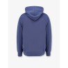 Cotton sweatshirt with embroidered lettering logo
