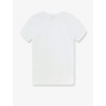 Cotton T-shirt with tone-on-tone embroidered CD logo