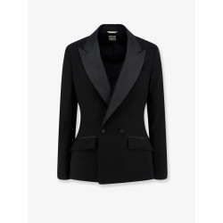 Bar virgin wool tuxedo blazer