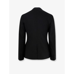 Bar virgin wool tuxedo blazer