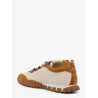 Tyre technical fabric and suede sneakers