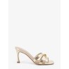 Laminated 30M leather sandals