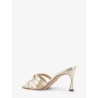 Laminated 30M leather sandals