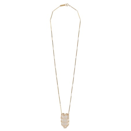 COLLANA CON PENDENTE "ROCK CRYSTAL"