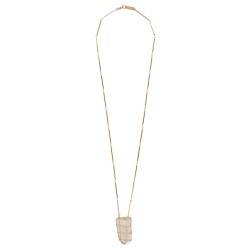 COLLANA CON PENDENTE "ROCK CRYSTAL"