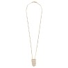 COLLANA CON PENDENTE "ROCK CRYSTAL"