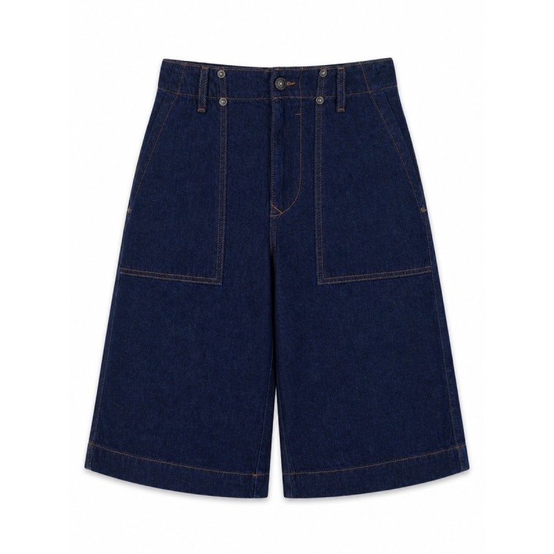 SHORTS IN DENIM DI COTONE