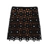 GONNA CROCHET CON MOTIVO FLOREALE