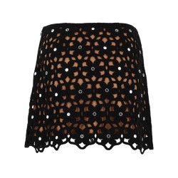 GONNA CROCHET CON MOTIVO FLOREALE
