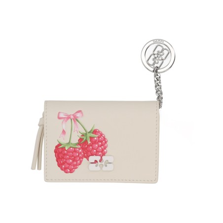 PORTACARTE CON STAMPA "RASPBERRY"