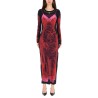 "WET NUISETTE" MIDI DRESS
