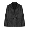 BLAZER DOPPIOPETTO "ARIELLE" IN PELLE