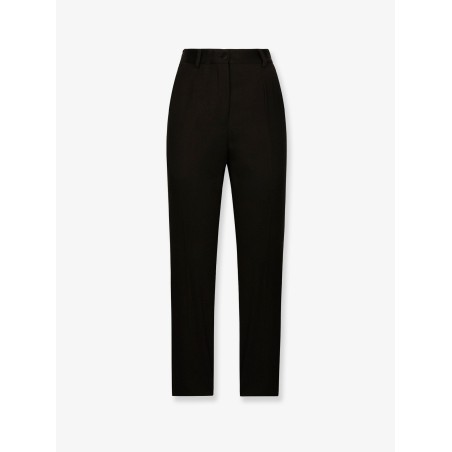 Tuxedo virgin wool and silk trousers
