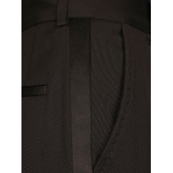 Tuxedo virgin wool and silk trousers
