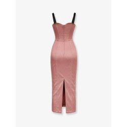 Stretch satin dress